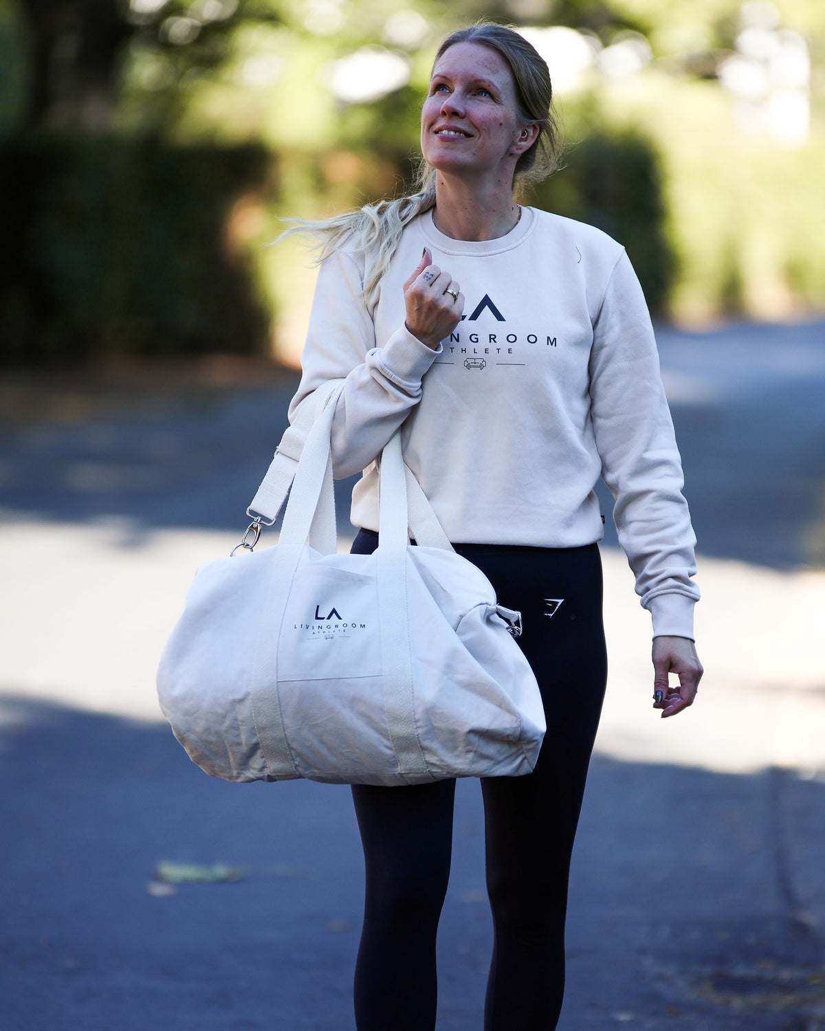 Livingroom Athlete: Daily duffel bag - naturvit